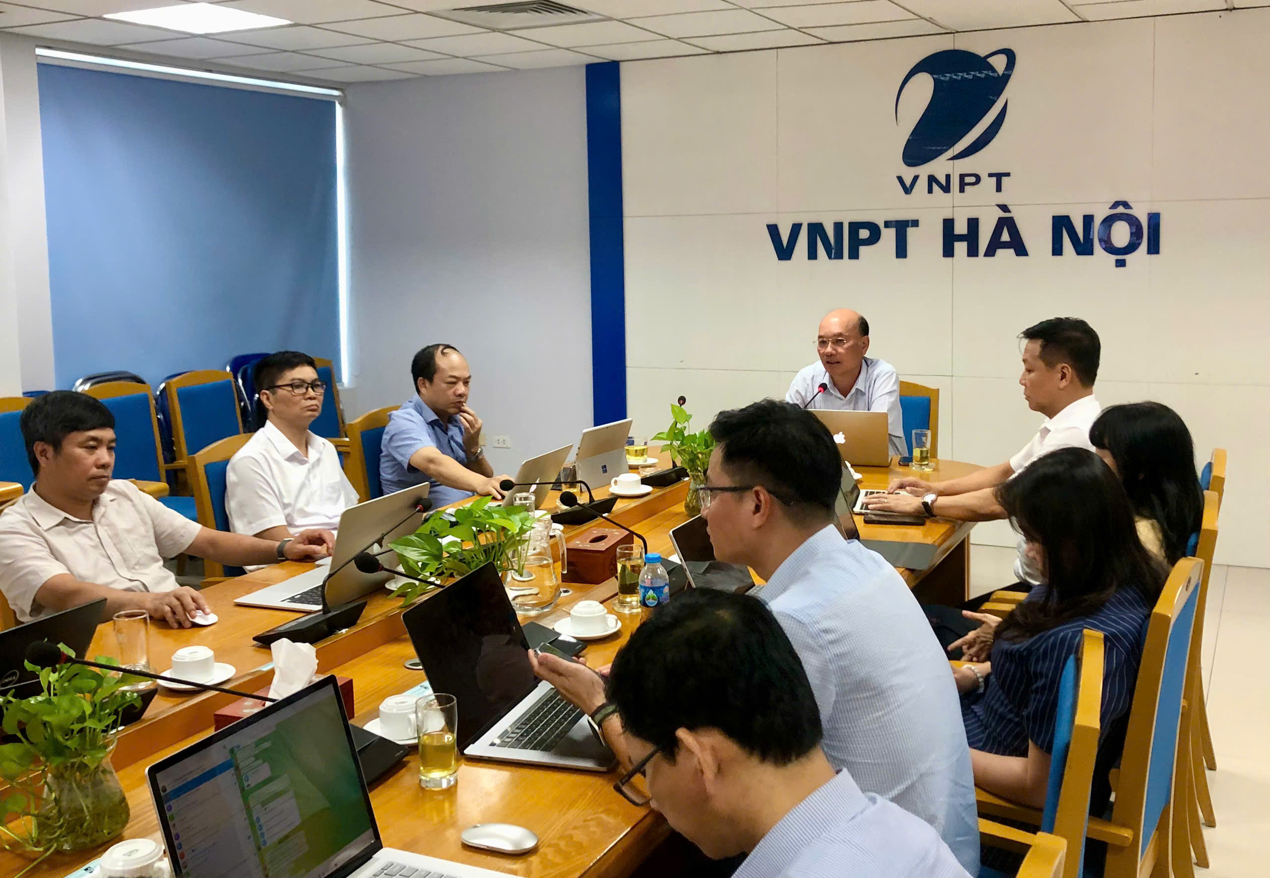 Hội nghị giao ban tháng 8 năm 2025 VNPT địa bàn Hà Nội.