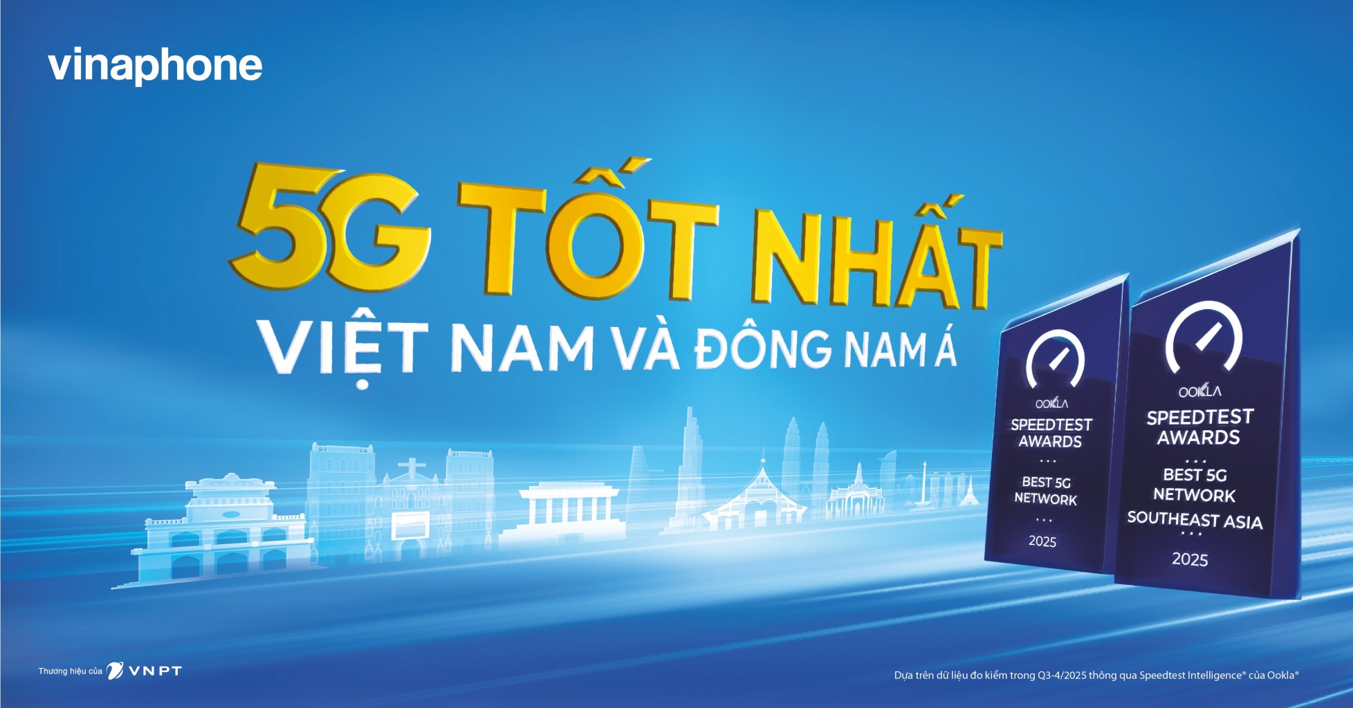 Vinaphone 5G tốt nhất Việt Nam và Đông Nam Á